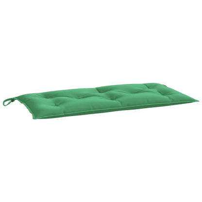 Green Bench Cushion 110x50x7 cm in Oxford Fabric