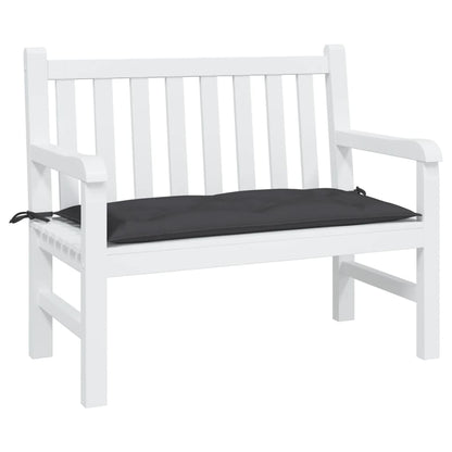 Cuscino per Panca Nero 110x50x7 cm in Tessuto Oxford | homemem39