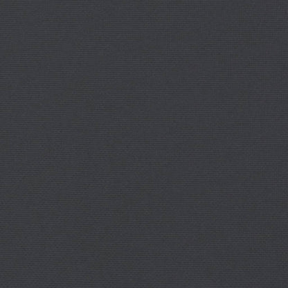 Cuscino per Panca Nero 110x50x7 cm in Tessuto Oxford