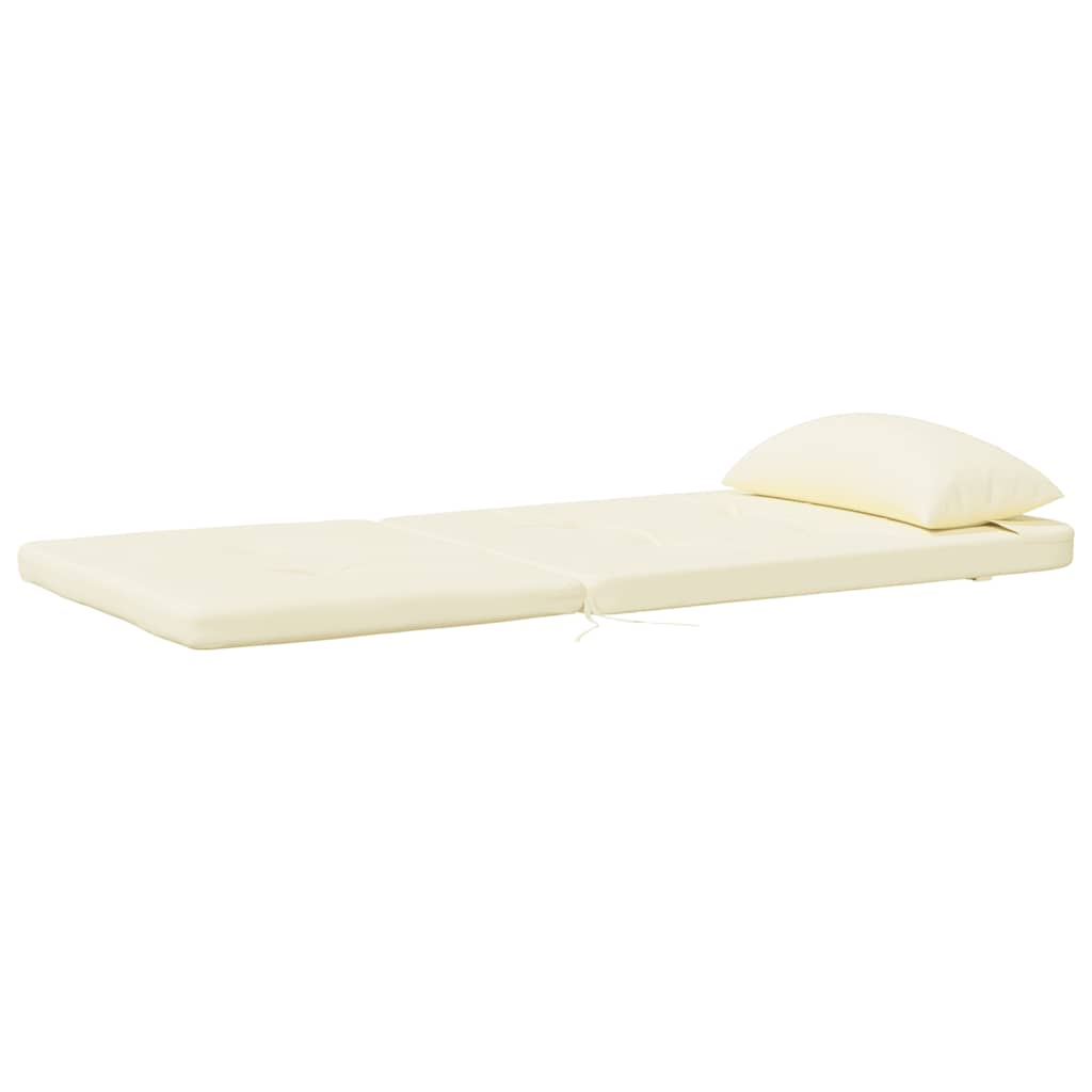 Cuscini per Sedia Adirondack 2 pz Crema in Tessuto Oxford | homemem39