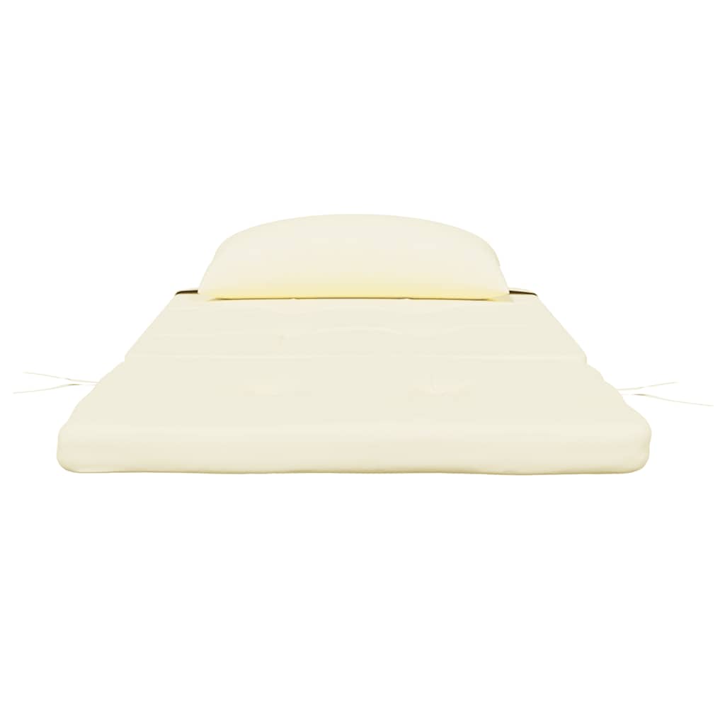 Cuscini per Sedia Adirondack 2 pz Crema in Tessuto Oxford | homemem39