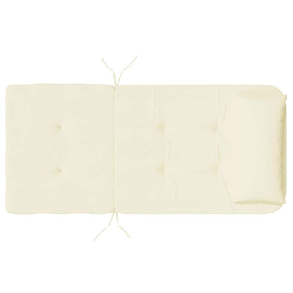 Cuscini per Sedia Adirondack 2 pz Crema in Tessuto Oxford | homemem39