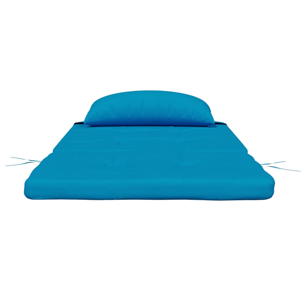 Cuscini per Sedia Adirondack 2 pz Blu Chiaro in Tessuto Oxford | homemem39