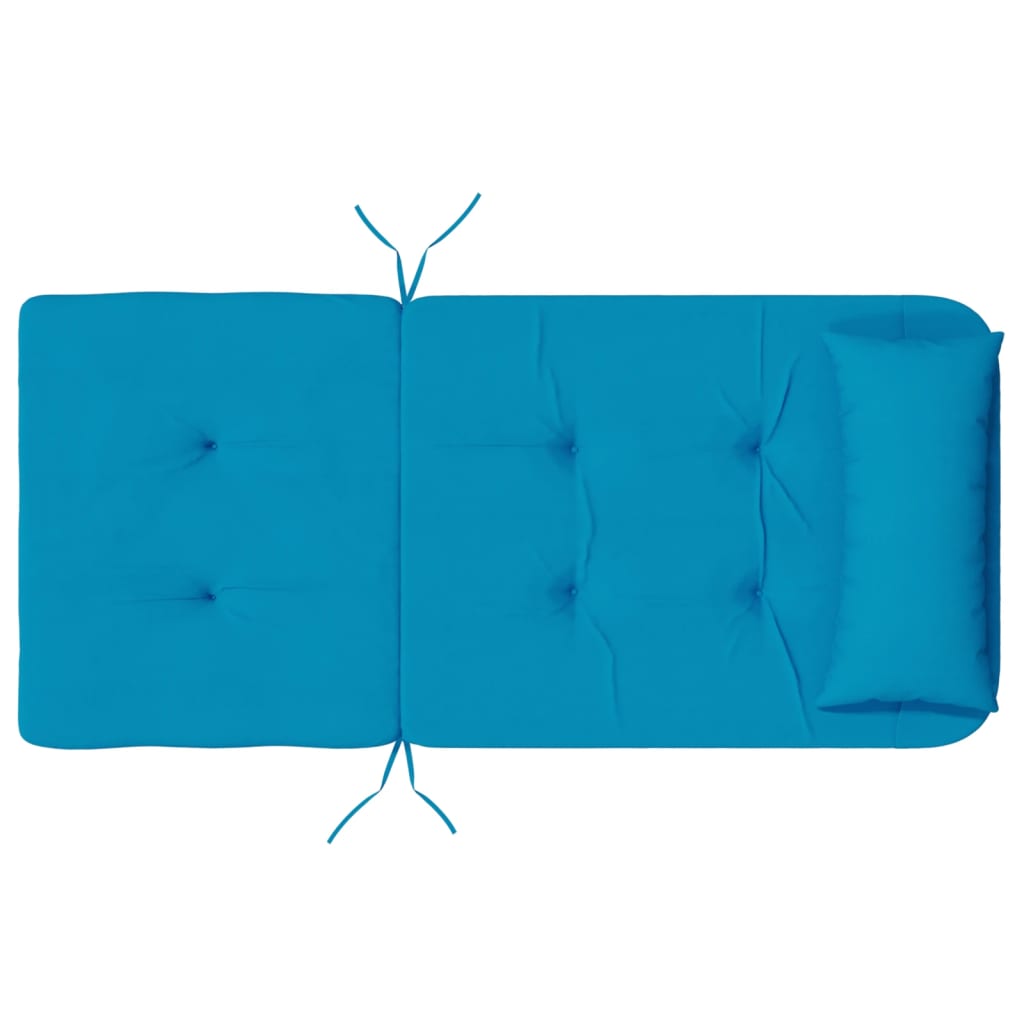 Cuscini per Sedia Adirondack 2 pz Blu Chiaro in Tessuto Oxford | homemem39