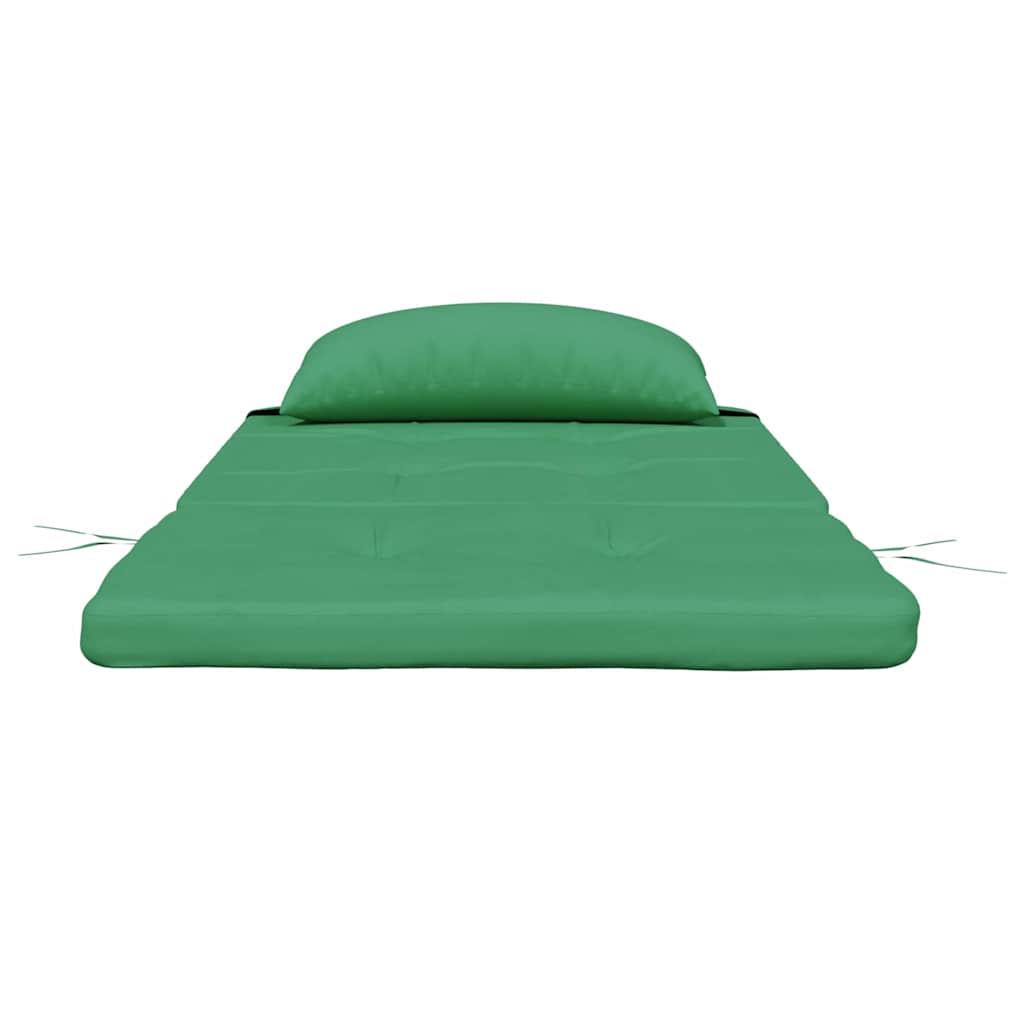 Cuscini per sedie 2 pcs Verde 58 x 77 x 4,5 cm Tessuto Oxford | homemem39