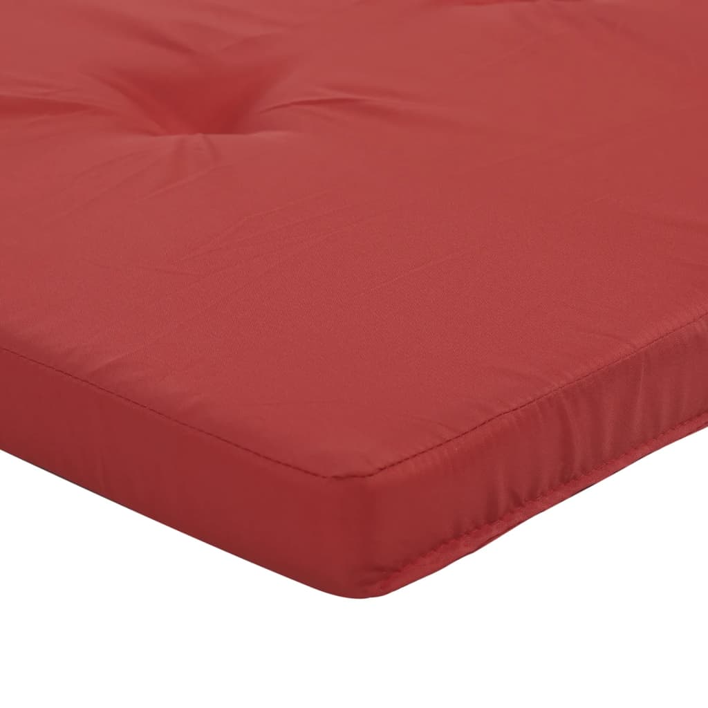 Cuscini per Sedia Adirondack 2 pz Rosso in Tessuto Oxford | homemem39