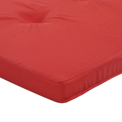 Cuscini per Sedia Adirondack 2 pz Rosso in Tessuto Oxford