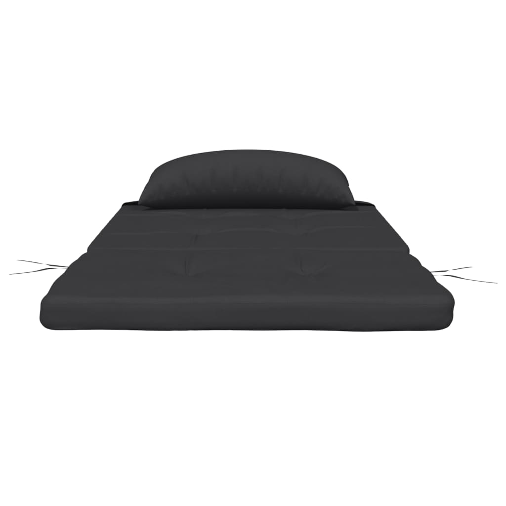 Cuscini per Sedia Adirondack 2 pz Neri in Tessuto Oxford | homemem39