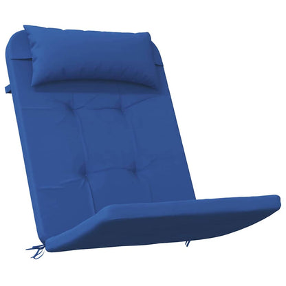Cuscini per sedie 2 pcs Blu 58 x 77 x 4,5 cm Tessuto Oxford