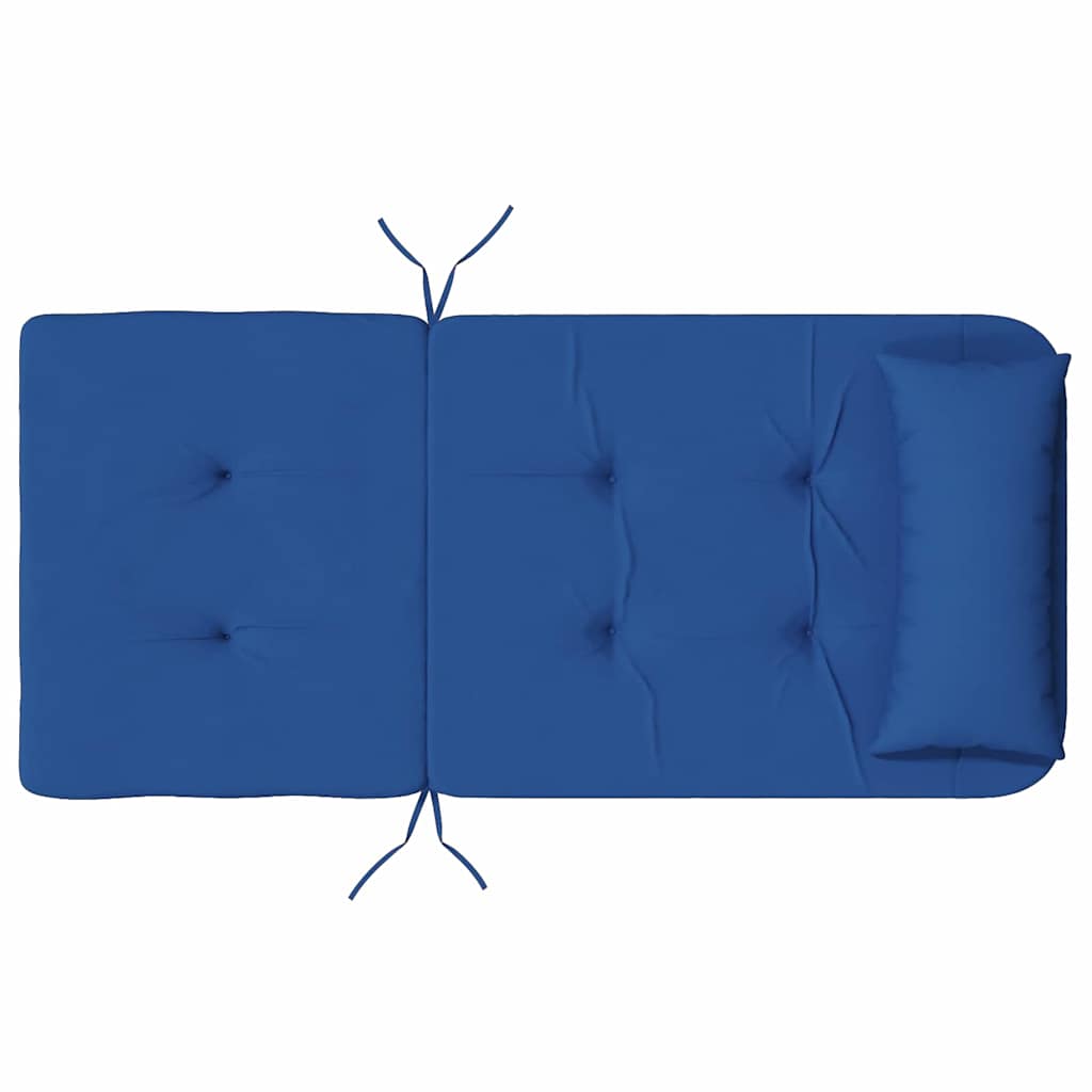 Cuscini per sedie 2 pcs Blu 58 x 77 x 4,5 cm Tessuto Oxford | homemem39