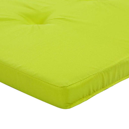 Cuscini per sedie 2 pcs Verde brillante. 58 x 77 x 4,5 cm