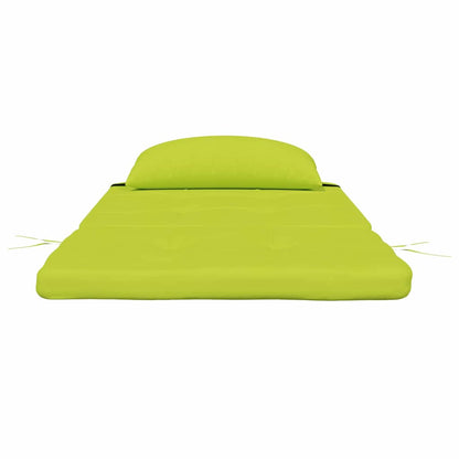 Cuscini per sedie 2 pcs Verde brillante. 58 x 77 x 4,5 cm