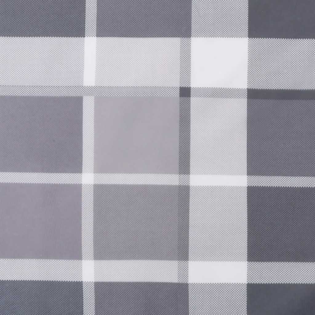 Cuscini Sedia Adirondack 2 pz a Quadri Grigio in Tessuto Oxford | homemem39