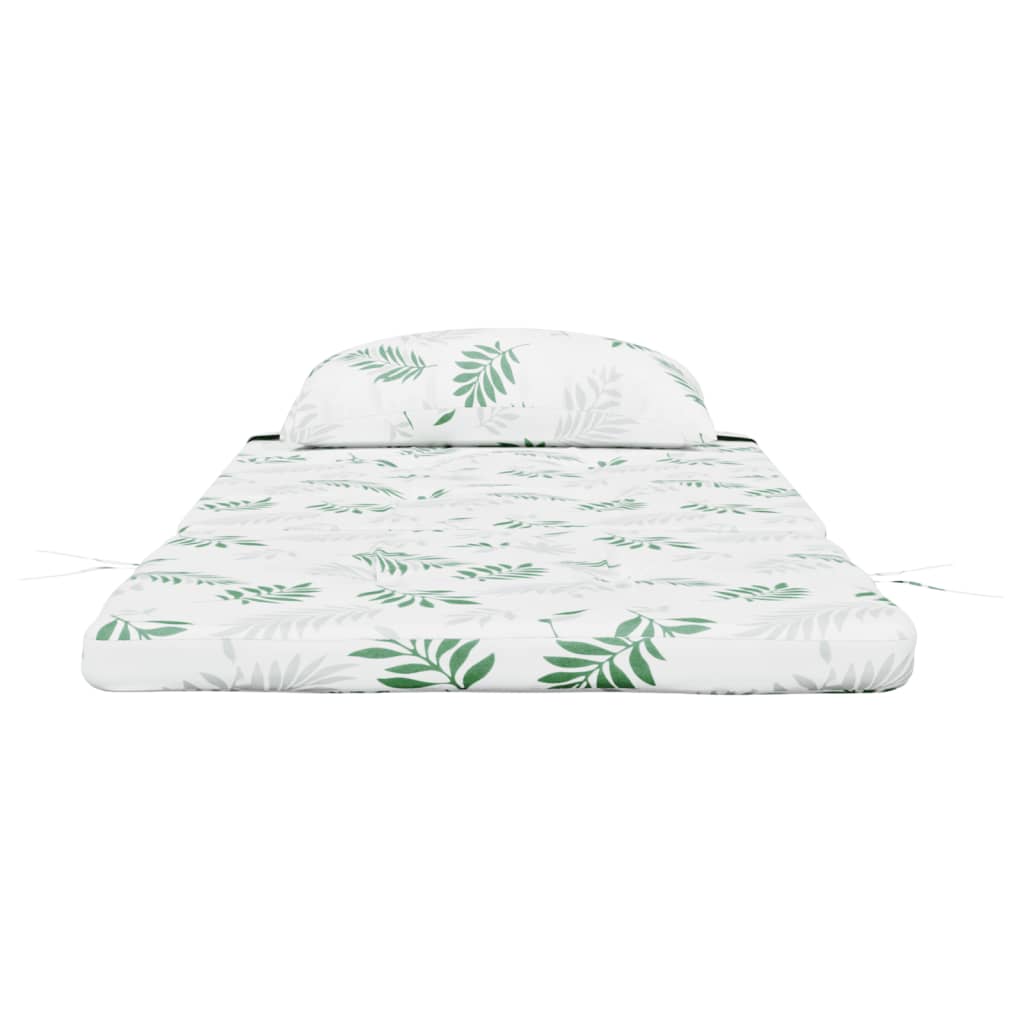 Cuscini Sedia Adirondack 2 pz Motivo a Foglie in Tessuto Oxford | homemem39