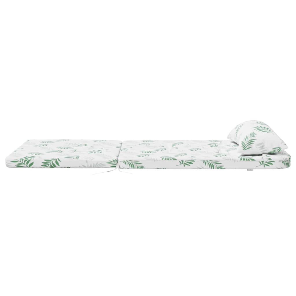 Cuscini Sedia Adirondack 2 pz Motivo a Foglie in Tessuto Oxford | homemem39