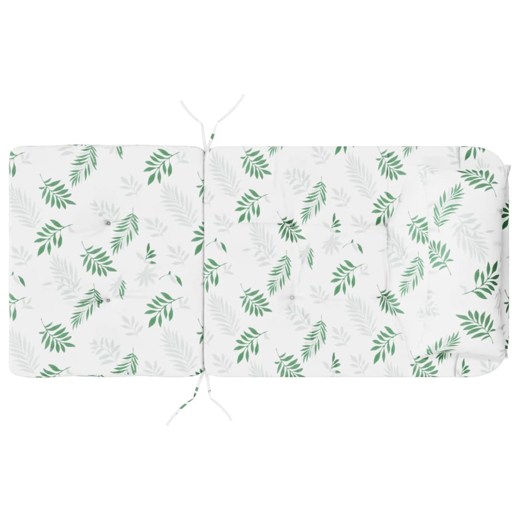 Cuscini Sedia Adirondack 2 pz Motivo a Foglie in Tessuto Oxford | homemem39