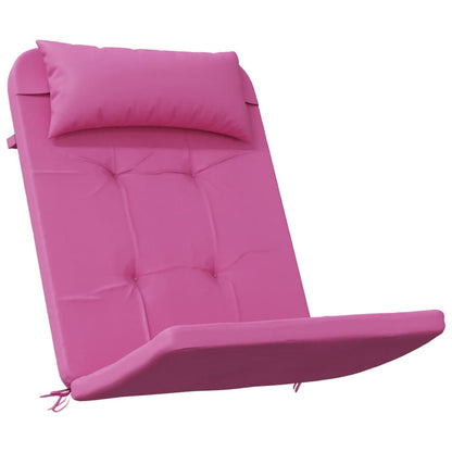 Cuscini per Sedia Adirondack 2 pz Rosa in Tessuto Oxford