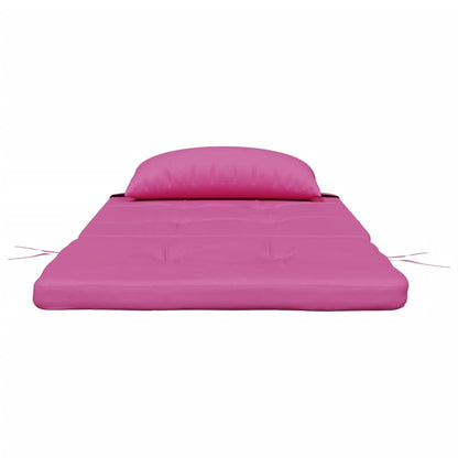 Cuscini per Sedia Adirondack 2 pz Rosa in Tessuto Oxford