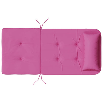 Cuscini per Sedia Adirondack 2 pz Rosa in Tessuto Oxford