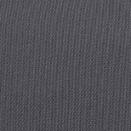 Cuscino per Lettino Antracite 180x60x3 cm in Tessuto Oxford