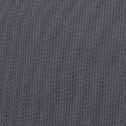 Cuscino per Lettino Antracite 180x60x4 cm in Tessuto Oxford