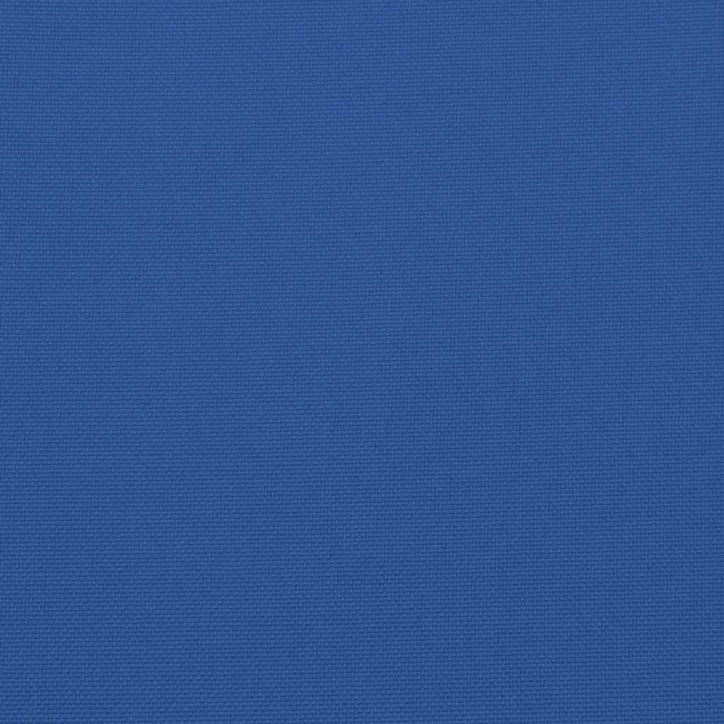 Cuscino per Lettino Blu Reale 180x60x4 cm in Tessuto Oxford