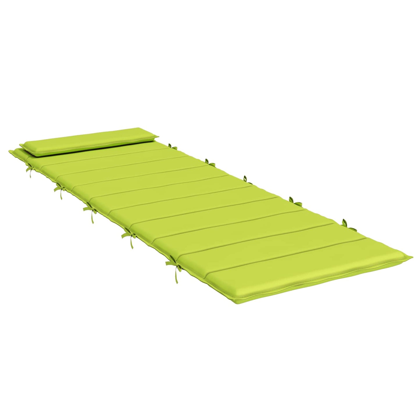 Cuscino per Lounger Sole Verde 178 x 60 x 4 cm Tessuto Oxford