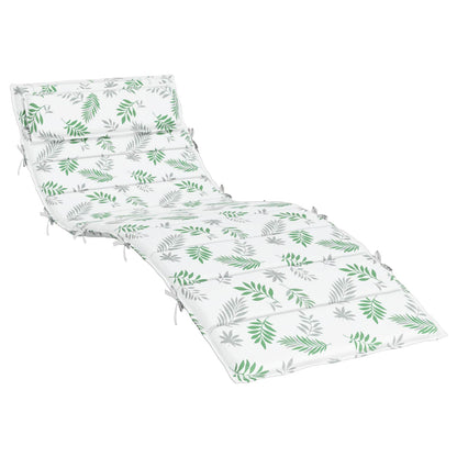 Cuscino per Lounger Sole Bianco e verde 178 x 60 x 4 cm | homemem39