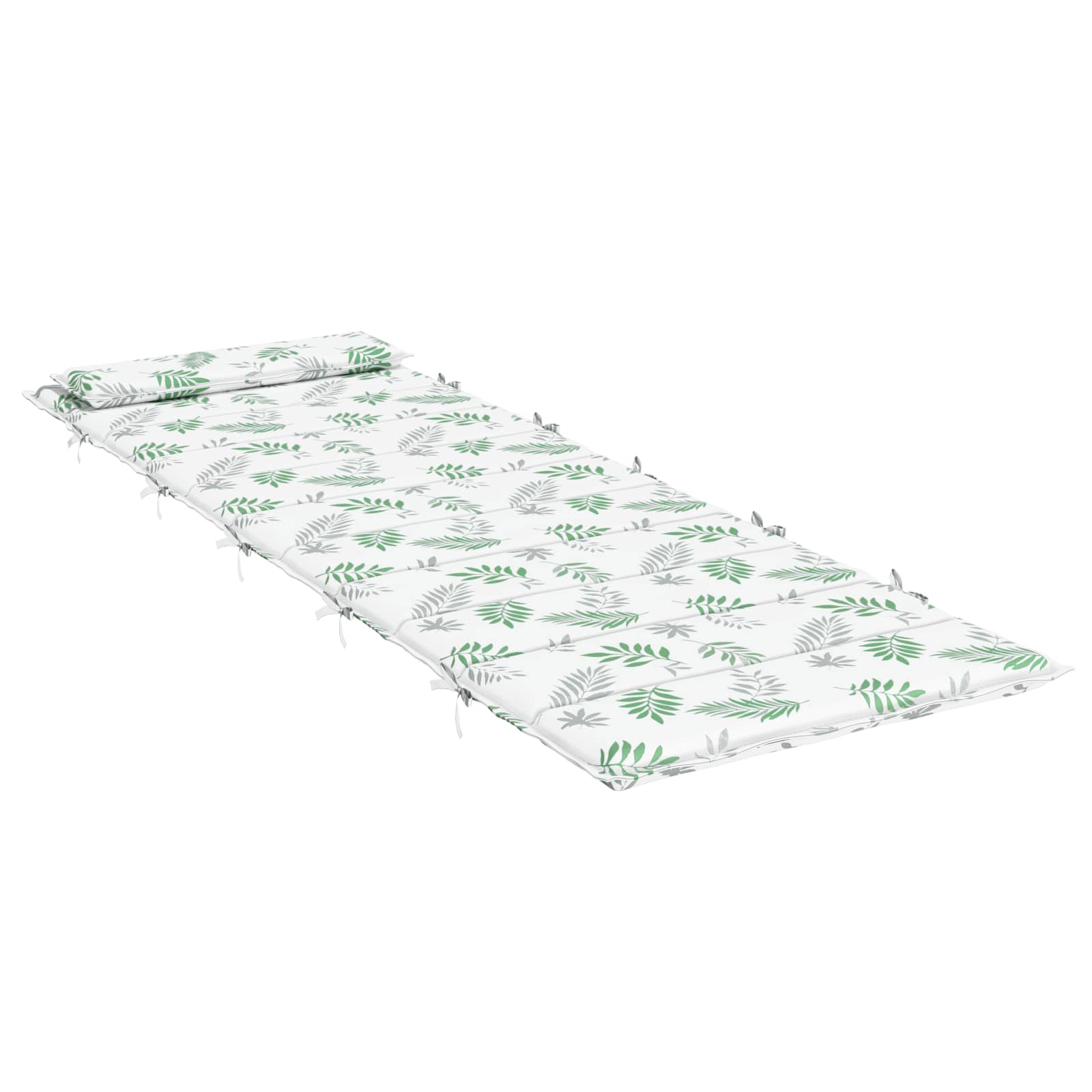 Cuscino per Lounger Sole Bianco e verde 178 x 60 x 4 cm | homemem39
