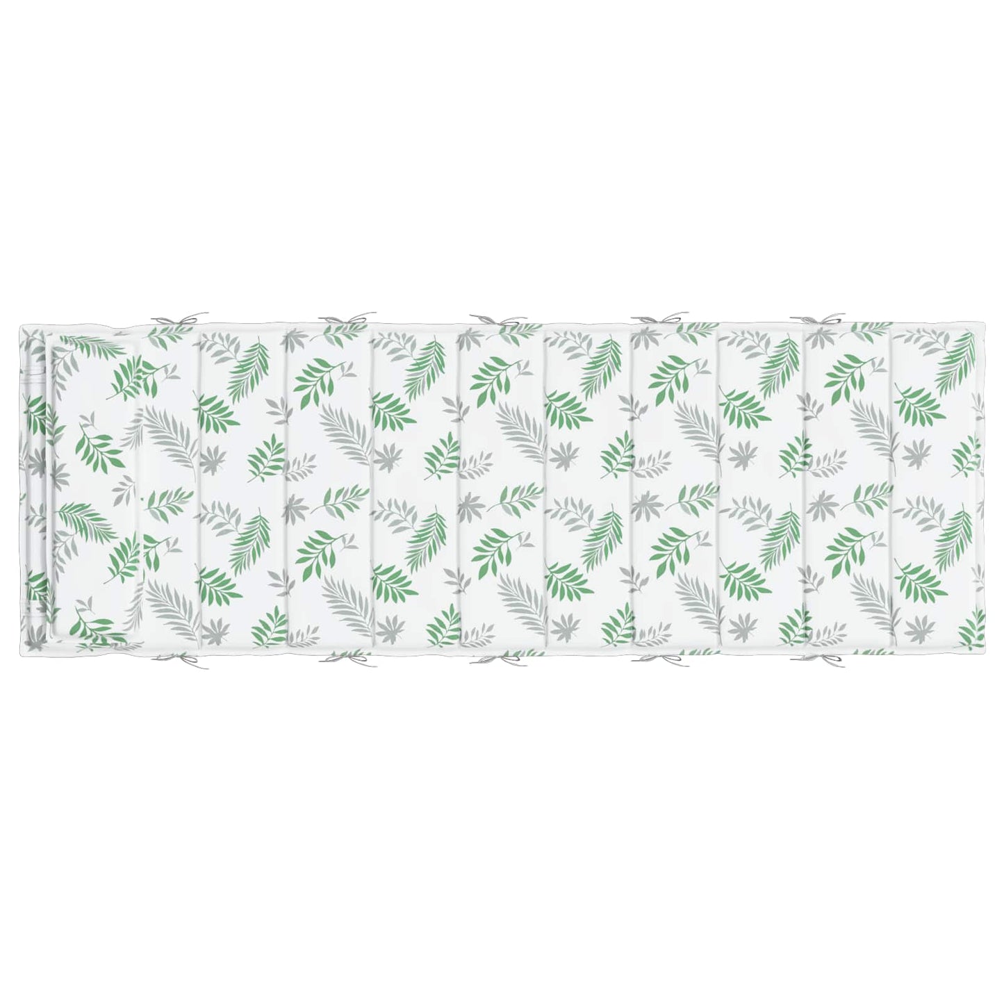 Cuscino per Lounger Sole Bianco e verde 178 x 60 x 4 cm | homemem39