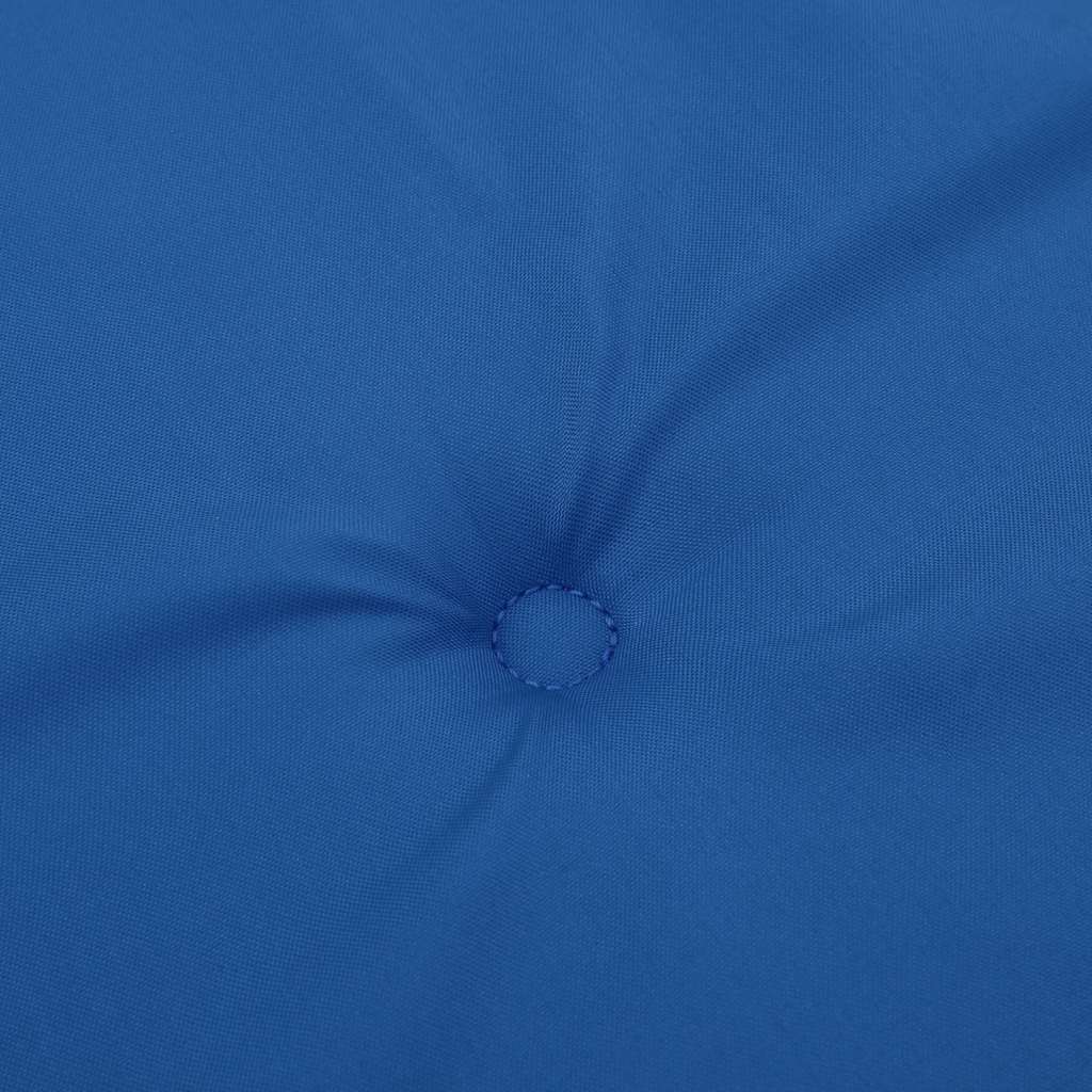 Cuscini Sedia con Schienale Alto 4 pz Blu Reale Tessuto Oxford - homemem39