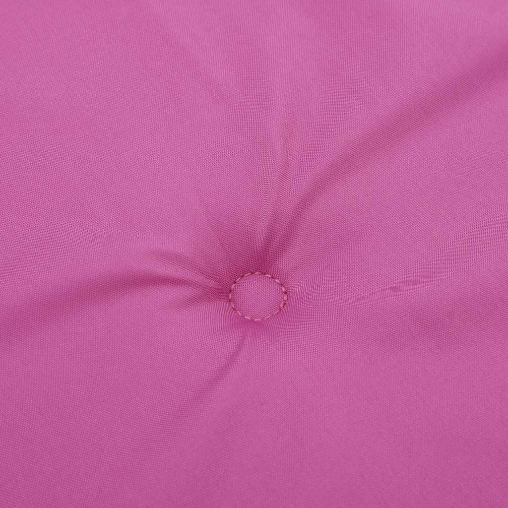 Cuscini per Sedia con Schienale Alto 2pz Rosa in Tessuto Oxford | homemem39