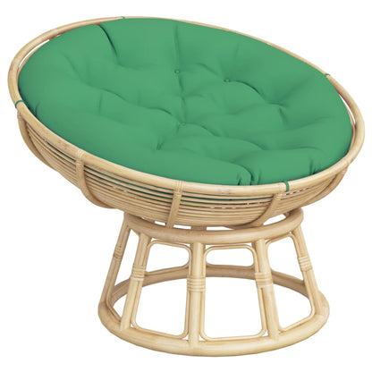 Cuscino Rotondo Verde Ø 100x11 cm in Tessuto Oxford | homemem39