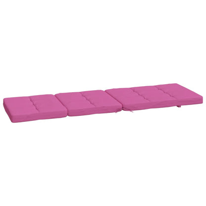 Cuscini per Sedia a Sdraio 2 pz Rosa in Tessuto Oxford | homemem39