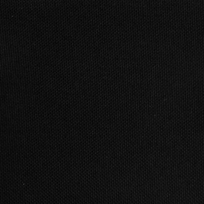 Poltrona Relax con Poggiapiedi Nera in Tessuto - homemem39