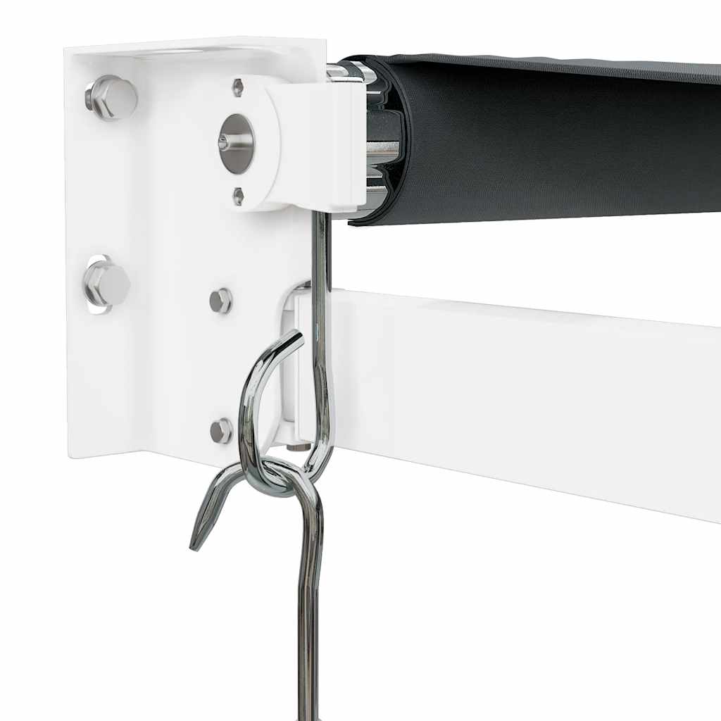 Tenda da Sole Retrattile Antracite 4,5x3 m Tessuto e Alluminio | homemem39