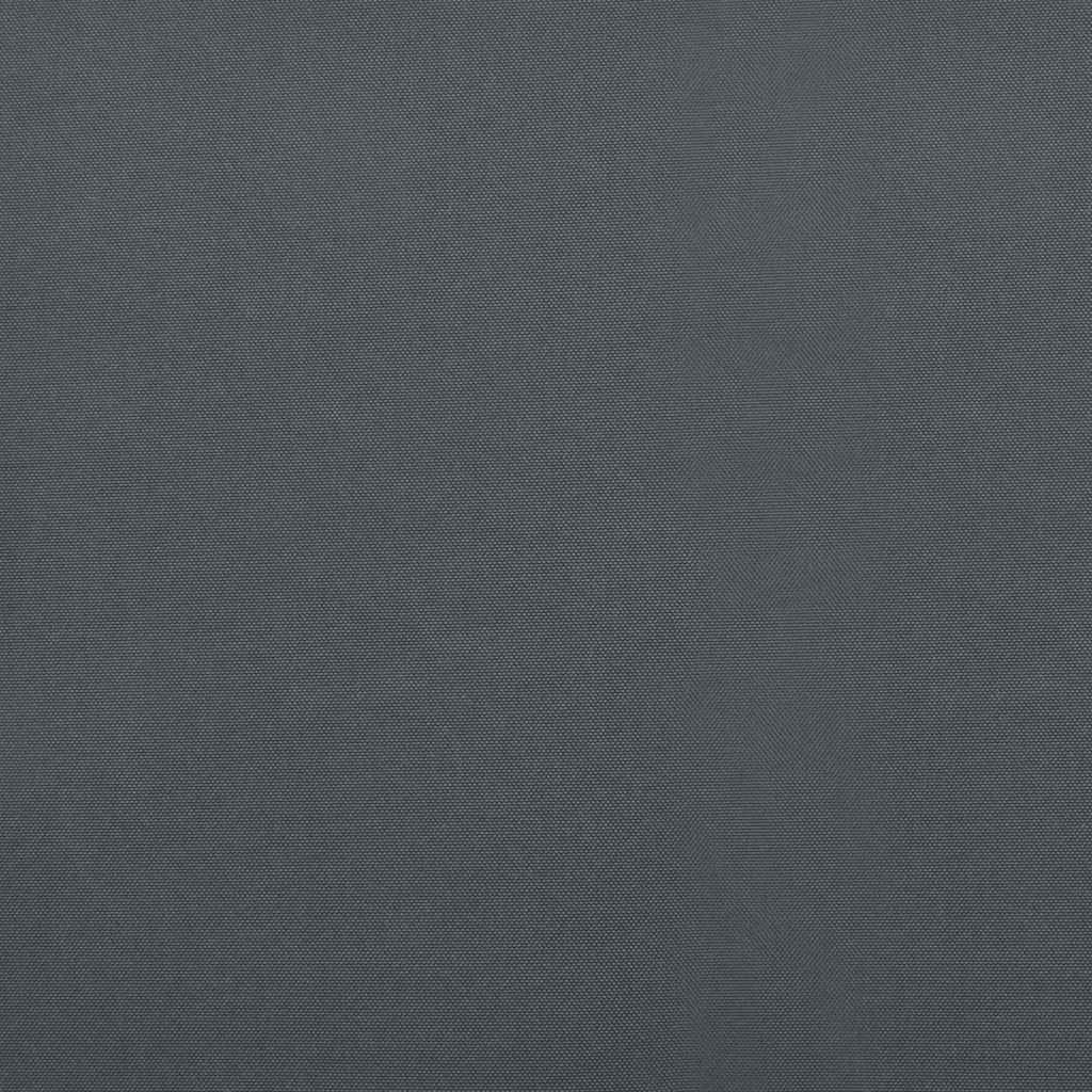 Tenda da Sole Retrattile Antracite 4x3 m in Tessuto e Alluminio