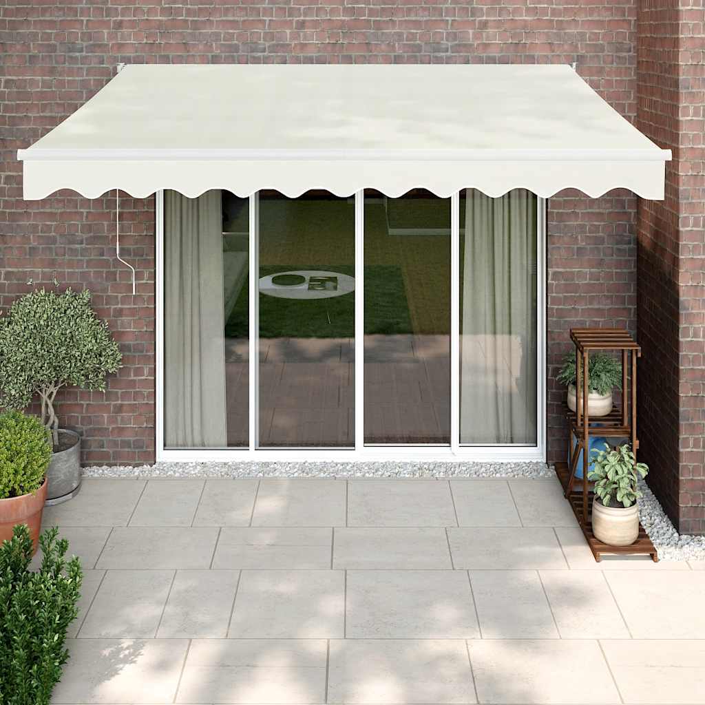 Tenda Sole Automatica Retrattile Crema 3x2,5 m