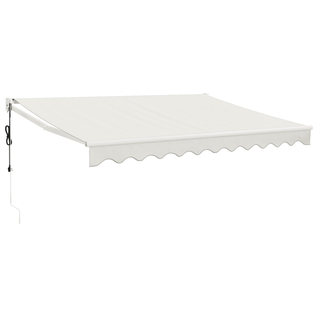 Tenda Sole Automatica Retrattile Crema 3,5x2,5 m - homemem39