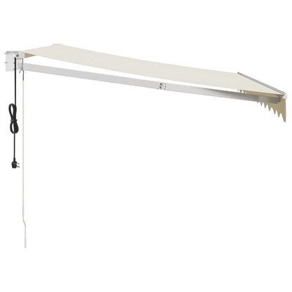 Tenda Sole Automatica Retrattile Crema 3,5x2,5 m