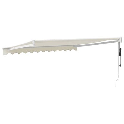 Tenda Sole Automatica Retrattile Crema 3,5x2,5 m