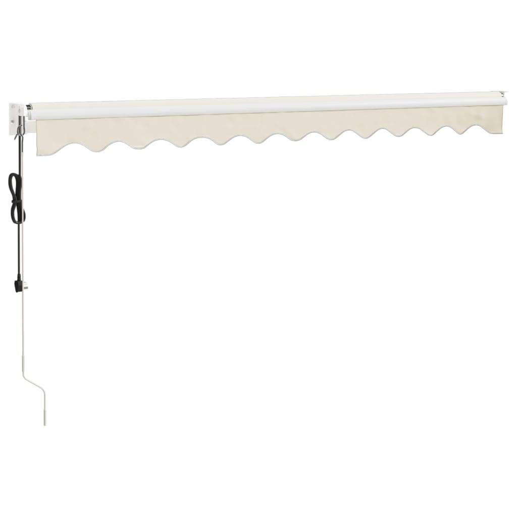 Tenda Sole Automatica Retrattile Crema 3,5x2,5 m - homemem39