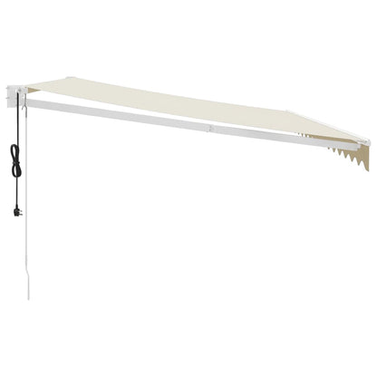 Tenda Sole Automatica Retrattile Crema 4,5x3 m