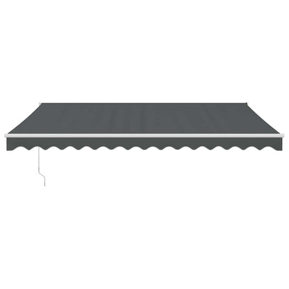 Tenda Sole Automatica Retrattile Antracite 4,5x3 m | homemem39