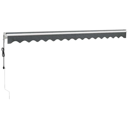 Tenda Sole Automatica Retrattile Antracite 4,5x3 m | homemem39