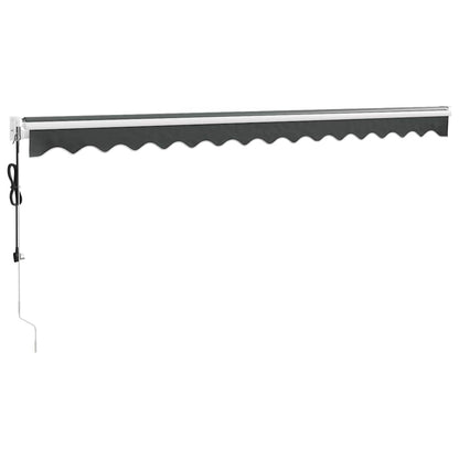 Tenda Sole Automatica Retrattile Antracite 5x3 m | homemem39