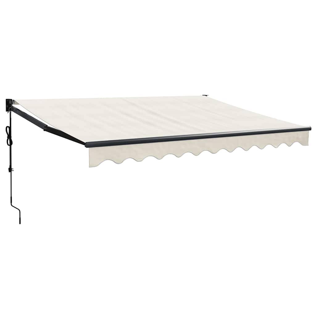 Tenda Sole Automatica Retrattile Crema 3,5x2,5 m