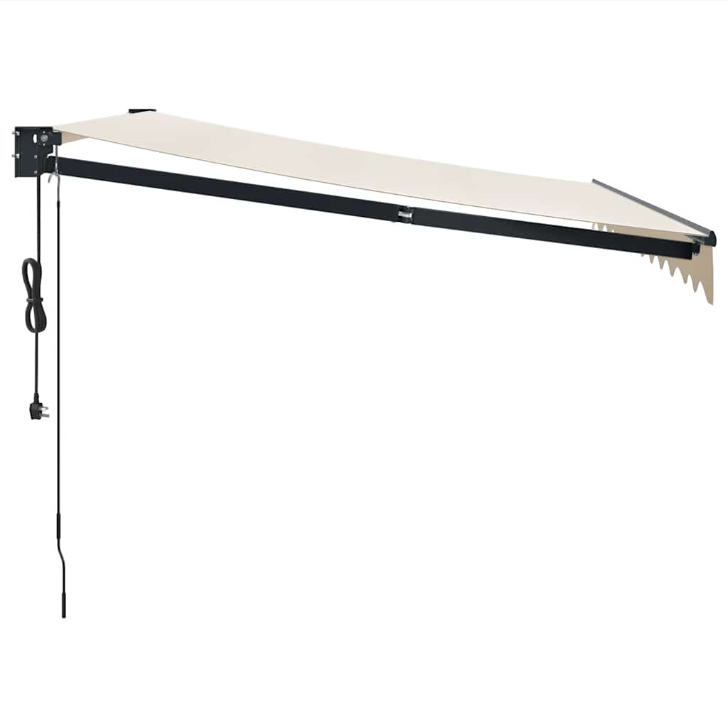 Tenda Sole Automatica Retrattile Crema 3,5x2,5 m