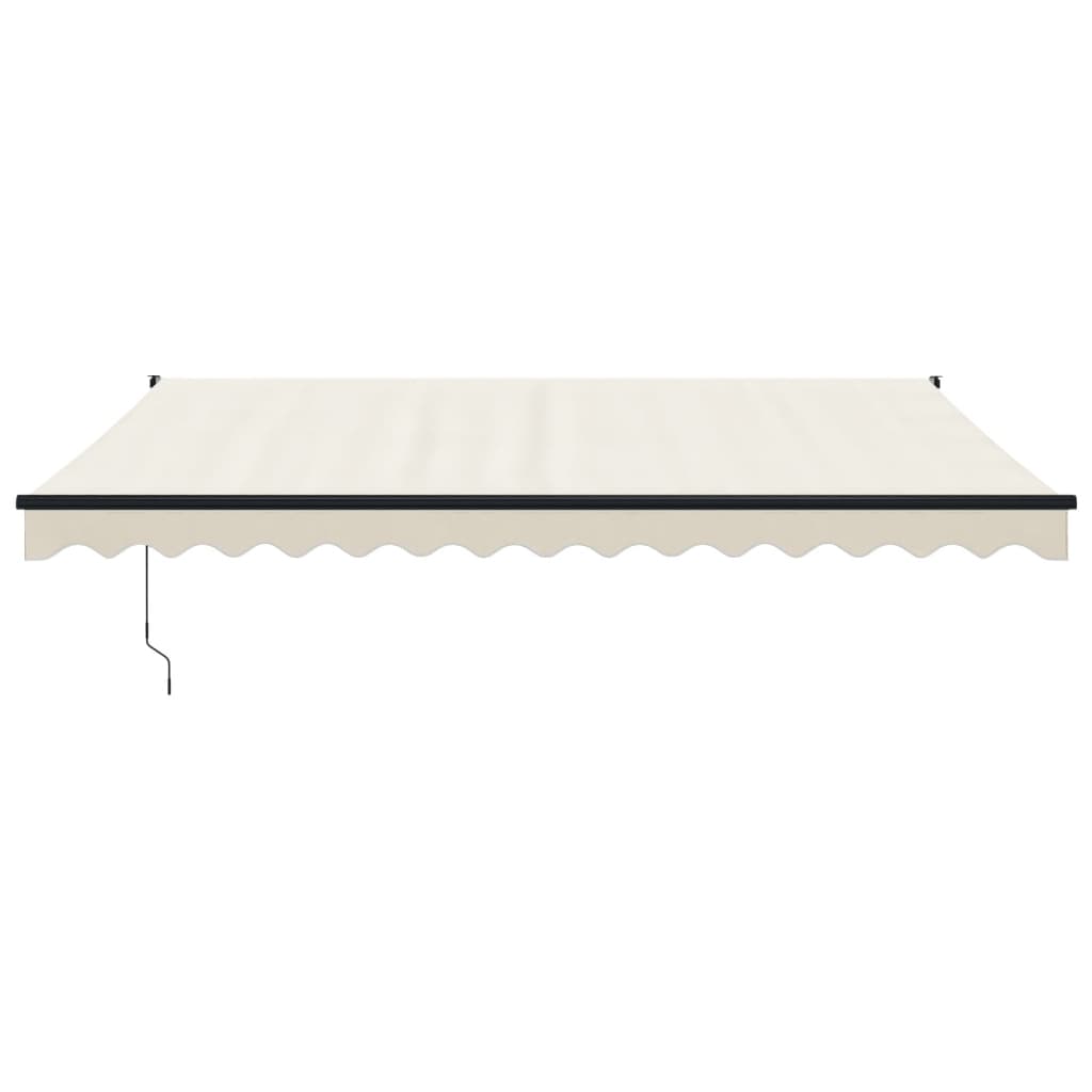 Tenda Sole Automatica Retrattile Crema 4,5x3 m