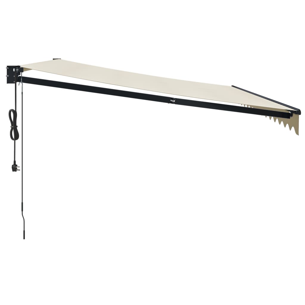 Tenda Sole Automatica Retrattile Crema 4,5x3 m